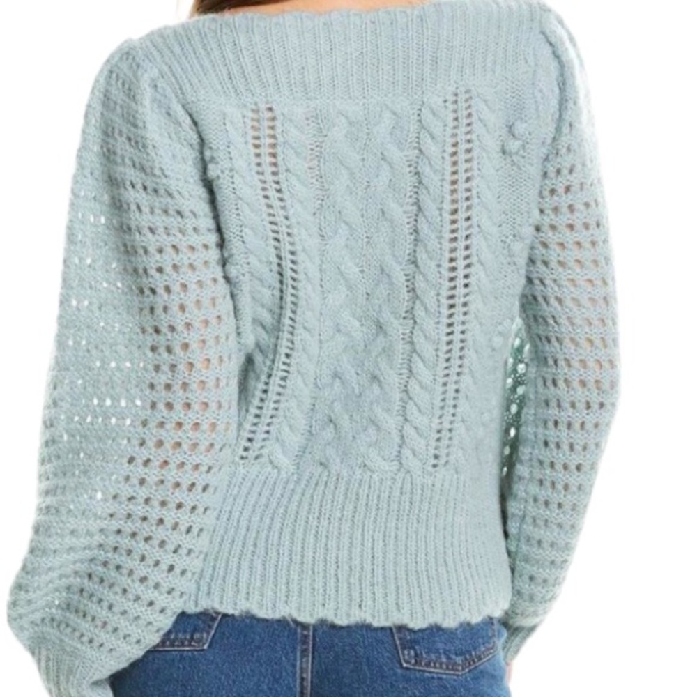 LoveShackFancy Vyoma alpaca blend sweater - Picture 2 of 11